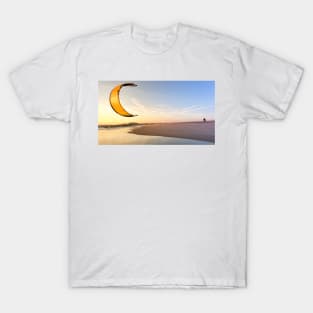 Kite surfer watching the waves T-Shirt